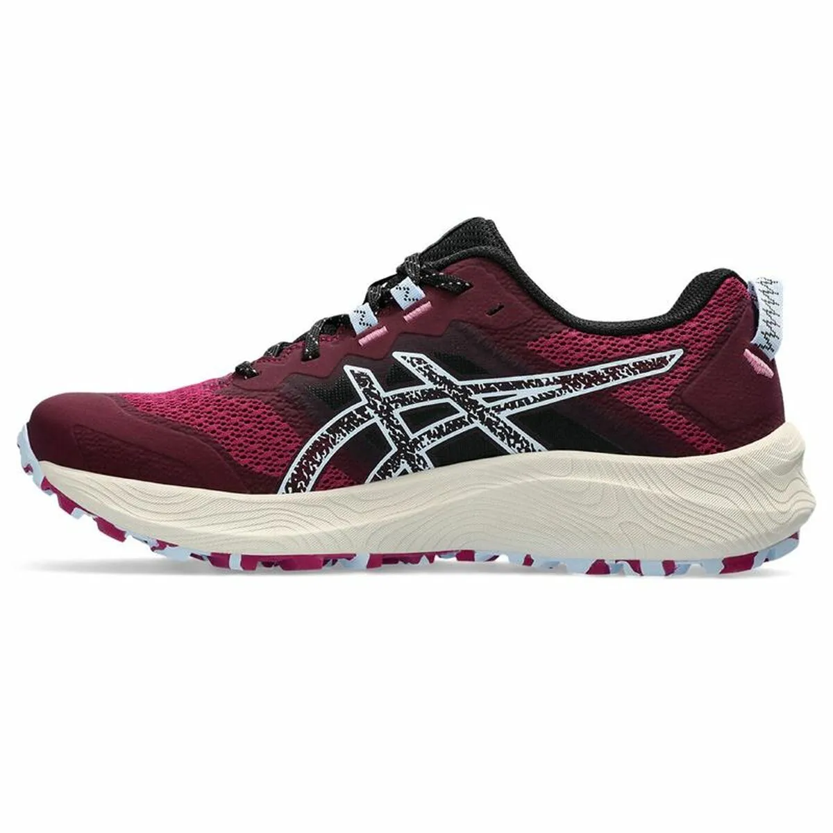 Running Shoes for Adults Asics Trabuco Terra 2 Crimson Red