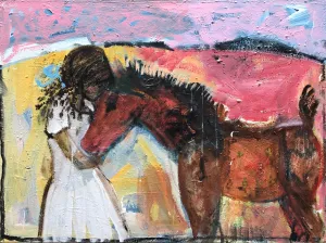 Sarah and Foal