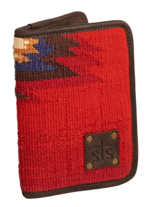 STS Crimson Sun Western Leather Magnetic Wallet