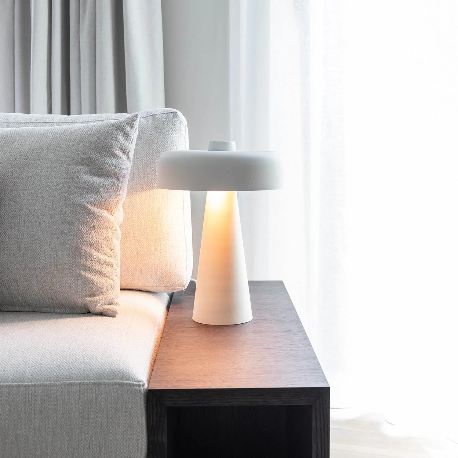Table lamp Ocana | white