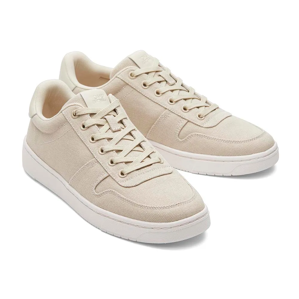 TOMS Men Travel Lite Court Fog Heritage Canvas Shoes