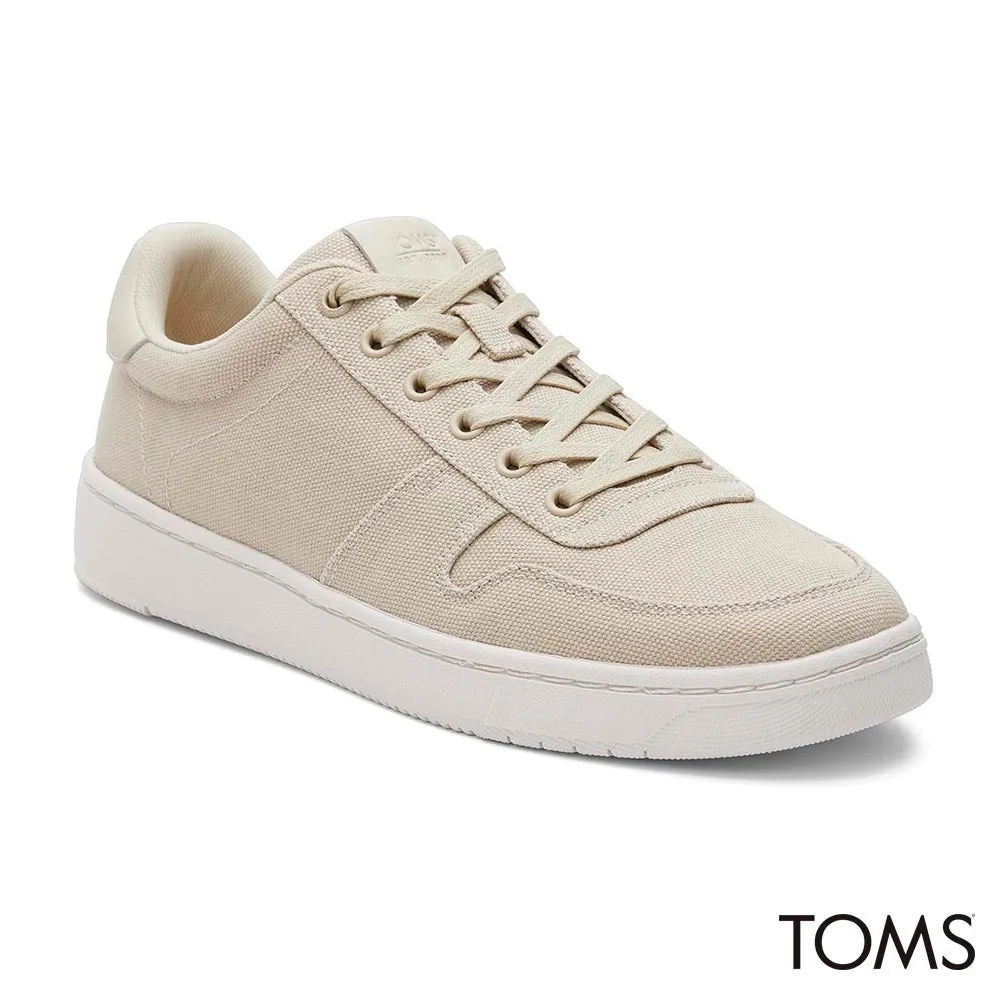 TOMS Men Travel Lite Court Fog Heritage Canvas Shoes