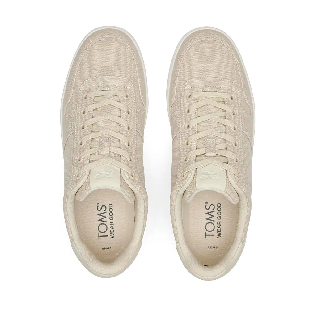 TOMS Men Travel Lite Court Fog Heritage Canvas Shoes