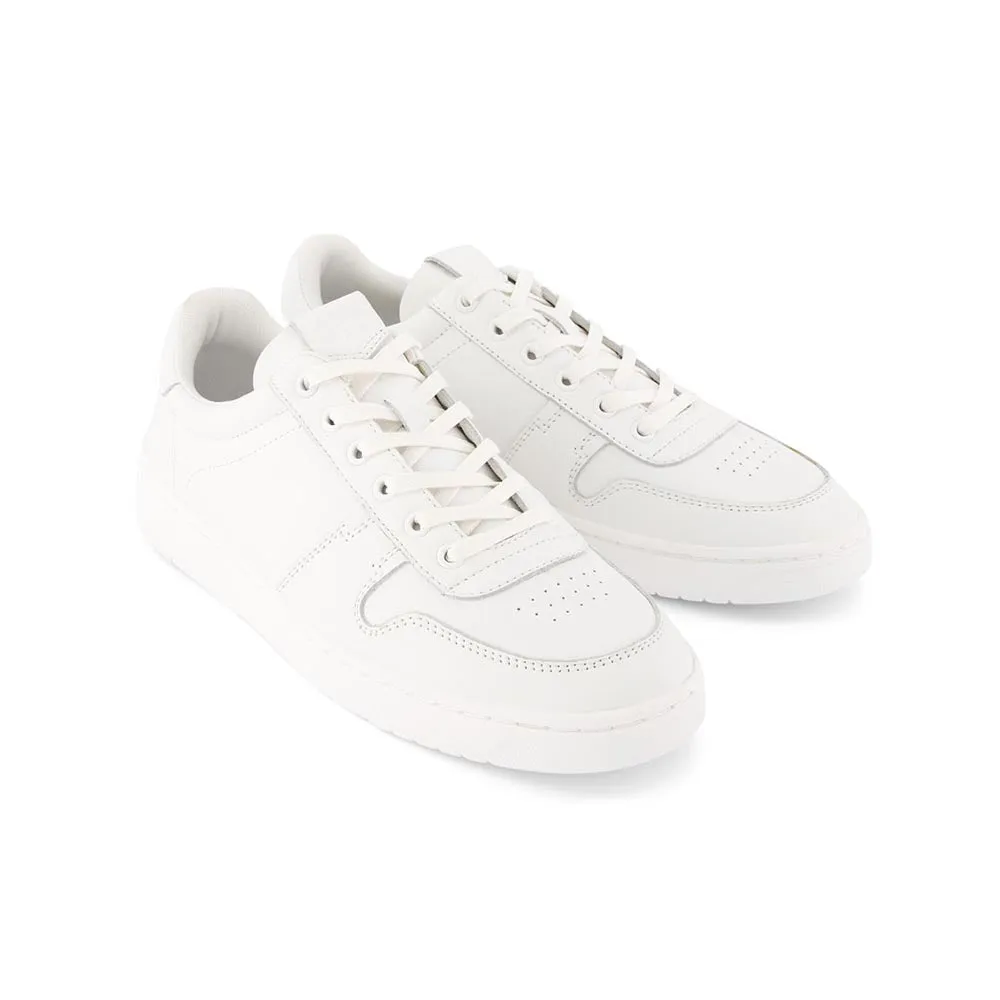 TOMS Men Travel Lite Court White Leather Shoes