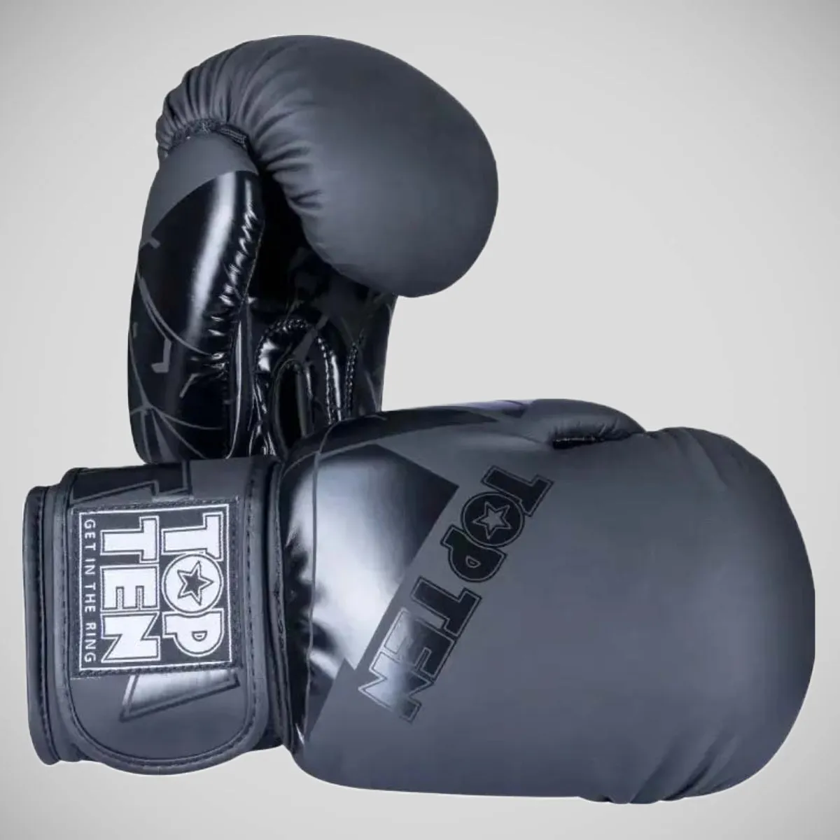 Top Ten The Splitter Boxing Gloves Black