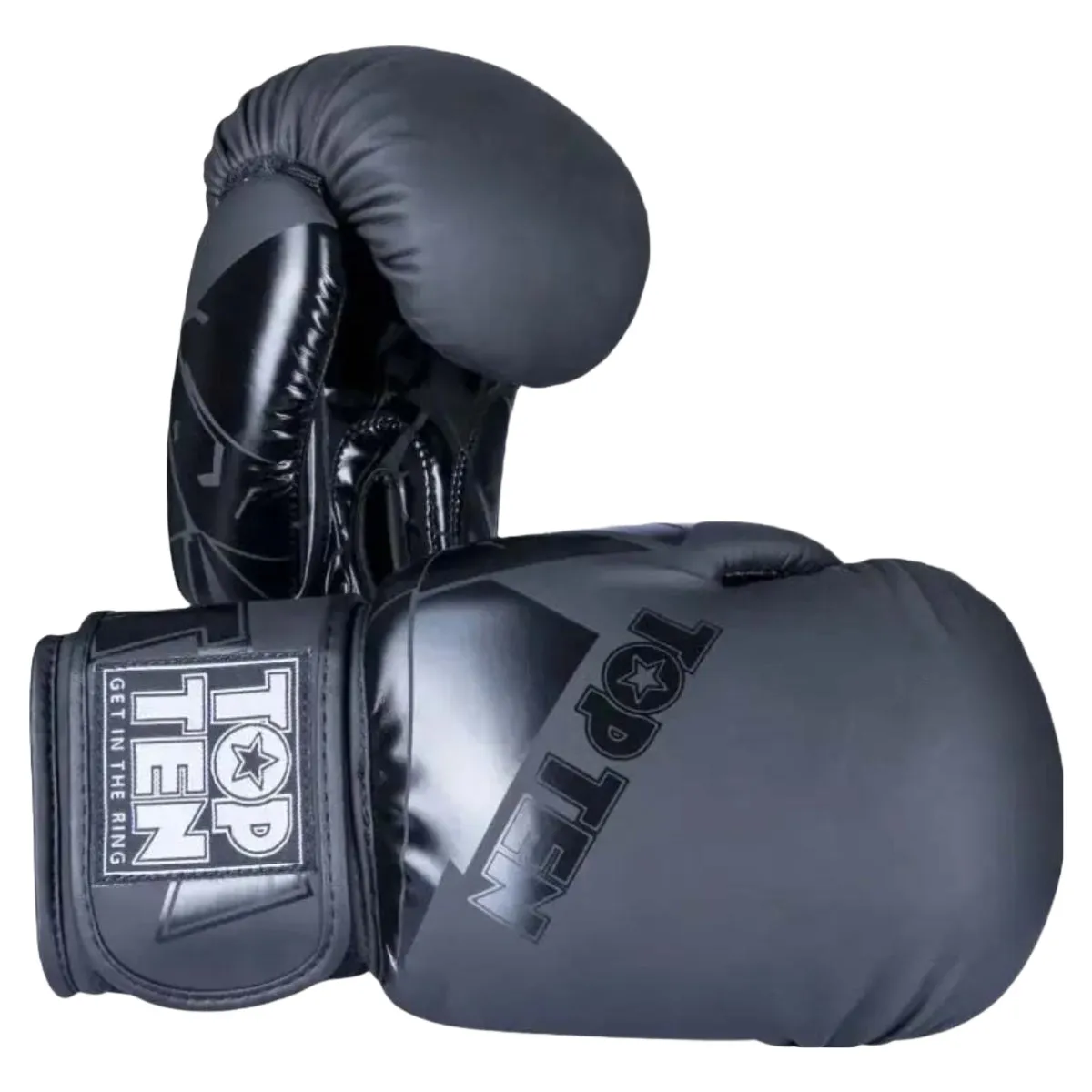 Top Ten The Splitter Boxing Gloves Black
