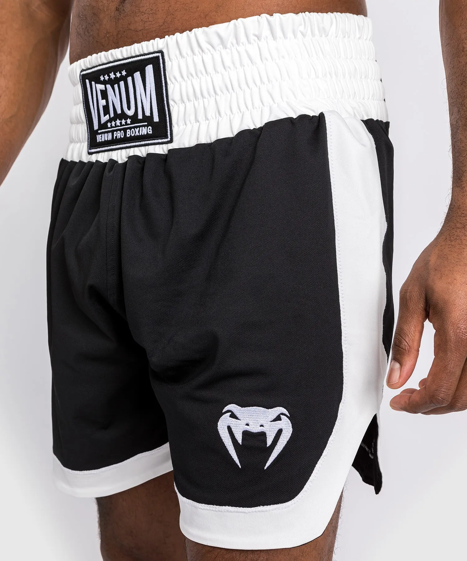 Venum Classic Boxing Shorts - Black/White