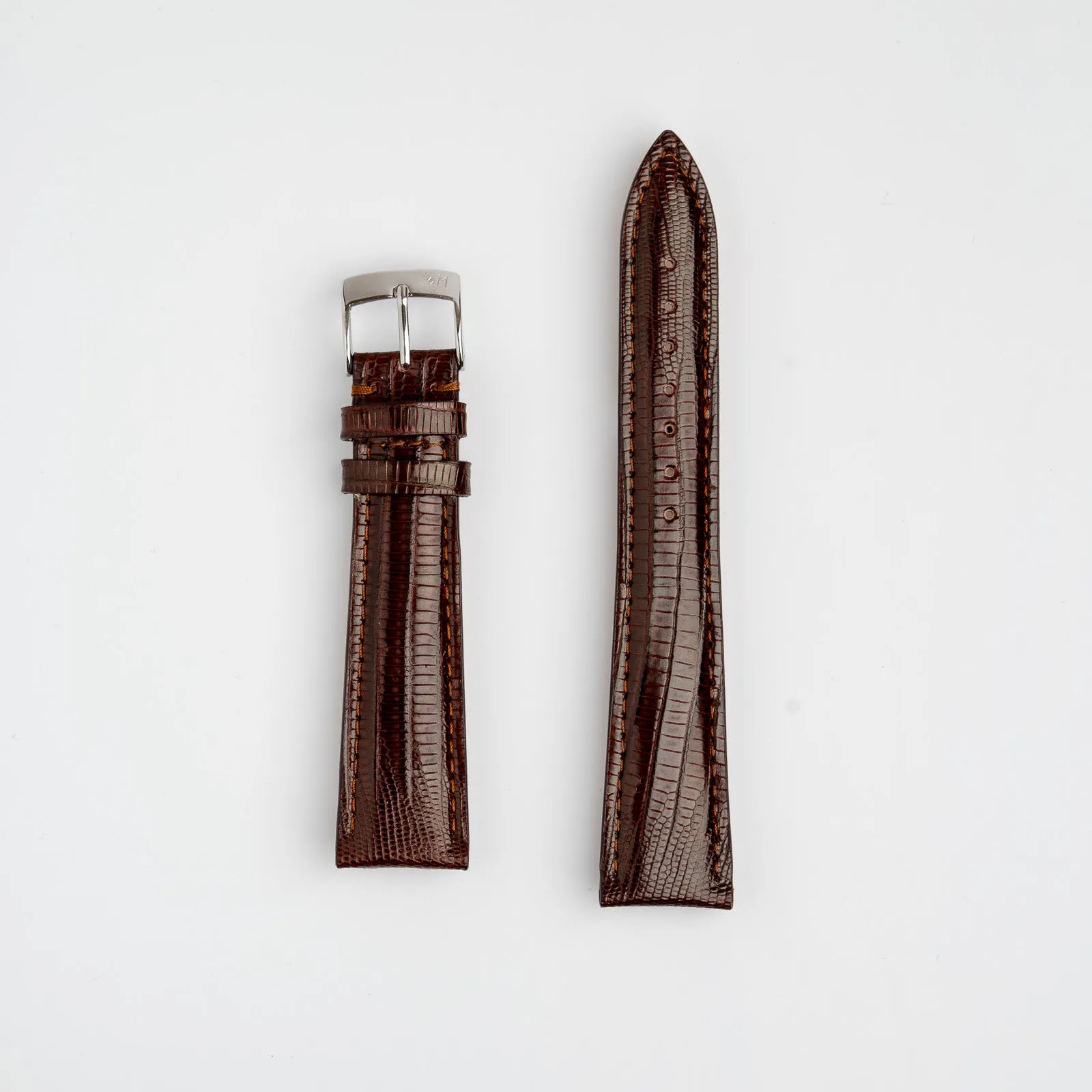 Volterra Tejus Lizard Brown Watch Strap