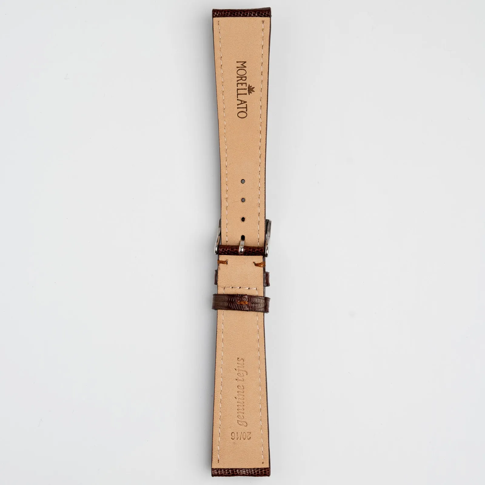 Volterra Tejus Lizard Brown Watch Strap